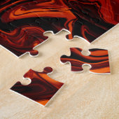 Flamme, Feuer, Abstrakt Puzzle (Seite)