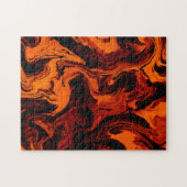 Flamme, Feuer, Abstrakt Puzzle (Horizontal)