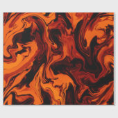 Flamme, Feuer, Abstrakte Fee Geschenkpapier (Flach)