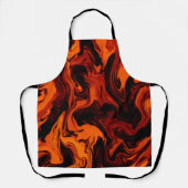 Flamme, Feuer, Abstrakte Fee Schürze (Vorderseite)