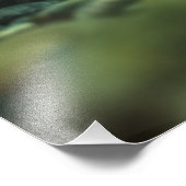 Flamme im Wasser-Foto Print Fotodruck (Ecke)