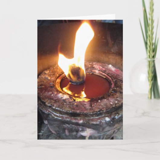 Flamme Karte (Vorderseite)