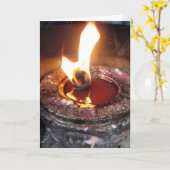 Flamme Karte (Gelbe Blume)