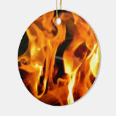 Flamme Keramikornament (Links)