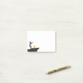 Flamme Kokopelli Post-it Klebezettel (Auf Schreibtisch)