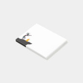 Flamme Kokopelli Post-it Klebezettel (angewinkelt)
