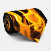 Flamme Krawatte (Gerollt)