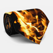 Flamme Krawatte (Gerollt)