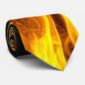 Flamme Krawatte (Gerollt)
