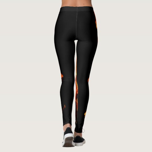 Flamme Leggings (Rückseite)