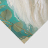 Flamme Lynx Point Siamese Portrait Art Seidenpapier (Detail)