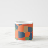 Flamme, Mitternacht, grüne Espresso-Tasse Espressotasse (Vorderseite)