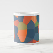 Flamme, Mitternacht, grüne Jumbo-Tasse (Vorderseite)