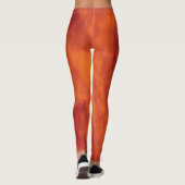 Flamme Orange Leggings (Rückseite)
