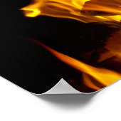 Flamme Poster (Ecke)