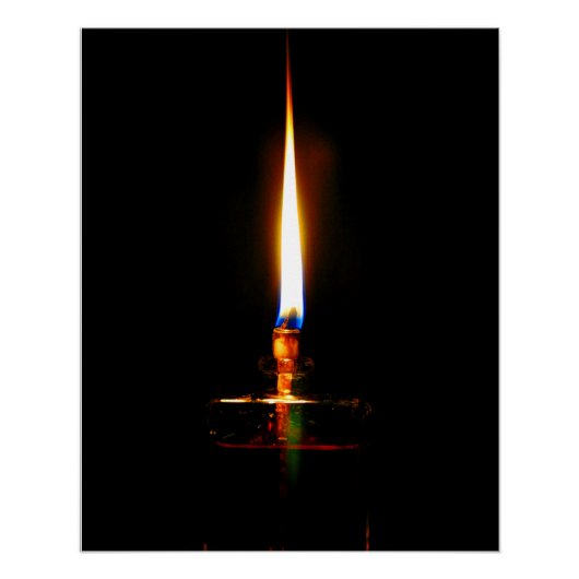 Flamme Poster (Vorderseite)