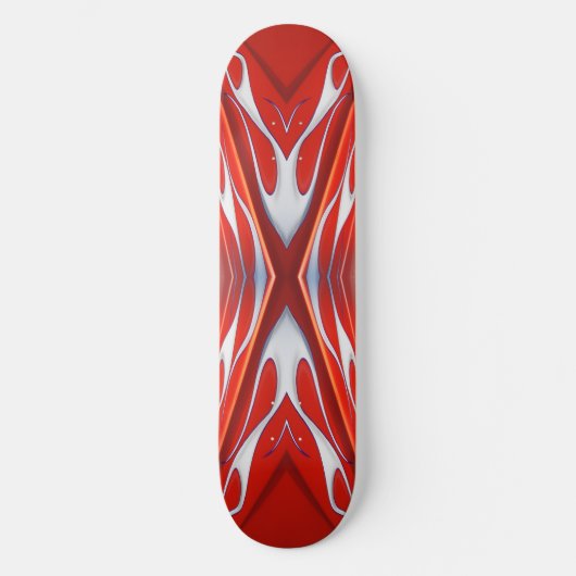 Flamme quattro skateboard (Vorderseite)