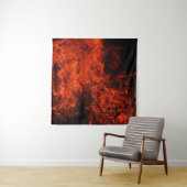 Flamme schwarz heiß wandteppich (Beispiel)