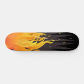 Flamme Skateboard (Horizontal)