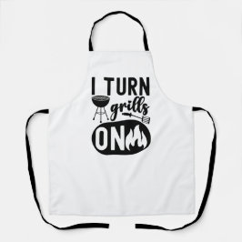 Flamme und Geschmack: Kulinarische Leidenschaft Schürze