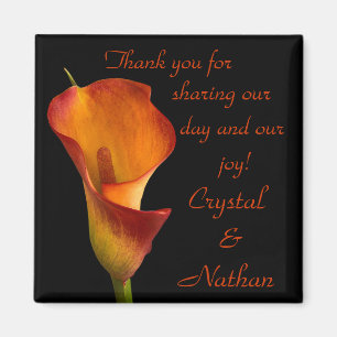 Flammecalla-Lilie Magnet