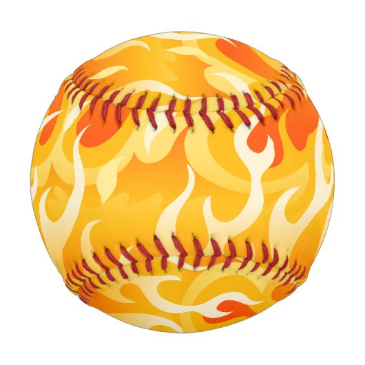 Flammen Baseball (Rückseite)
