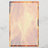 Flammen Briefpapier (Vorderseite)