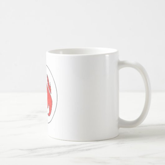 Flammen-Büschel des Feuers von der Kaffeetasse (Rechts)