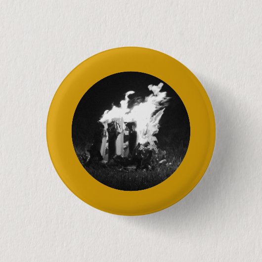 Flammen Button (Vorderseite)
