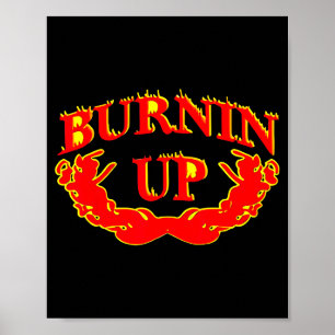 Flammen der Leidenschaft Vintage Poster