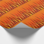 Flammen des Feuers Geschenkpapier (Ecke)