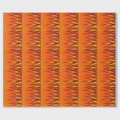 Flammen des Feuers Geschenkpapier (Flach)