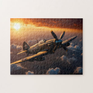 Flammen des Himmels: Aufstieg eines Spitfire Puzzle