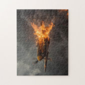 Flammen des Himmels: Aufstieg eines Spitfire Puzzle (Vertikal)