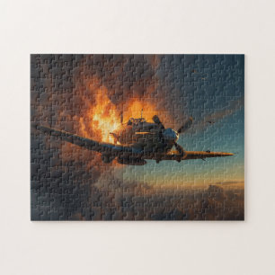 Flammen des Himmels: Aufstieg eines Spitfire Puzzle