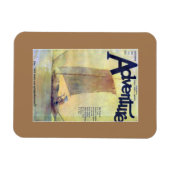 "Flammen des Sturms durch W. C. Tuttle" Magnet (Horizontal)