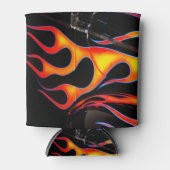 Flammen Dosenkühler (Vorderseite)