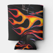 Flammen Dosenkühler (Rückseite)