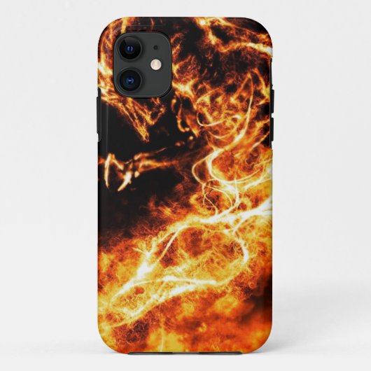 Flammen-elementarer Drache Iphone 5/5s Fall Case-Mate iPhone Hülle (Rückseite)