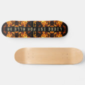 Flammen Explosion Skateboard (Horizontal)