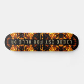 Flammen Explosion Skateboard (Horizontal)