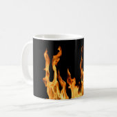 Flammen – Flamme – Flame – Flames – Feuer – Fire K Kaffeetasse (Vorderseite Links)