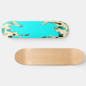 Flammen – Flamme – Flame – Flames – Feuer – Fire S Skateboard (Horizontal)