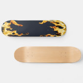 Flammen – Flamme – Flame – Flames – Feuer – Fire S Skateboard (Horizontal)