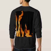 Flammen – Flamme – Flame – Flames – Feuer – Fire T Sweatshirt (Rückseite)