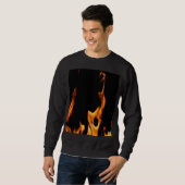Flammen – Flamme – Flame – Flames – Feuer – Fire T Sweatshirt (Vorne ganz)
