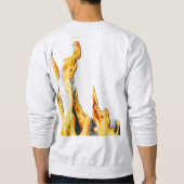 Flammen – Flamme – Flame – Flames – Feuer – Fire T Sweatshirt (Rückseite)
