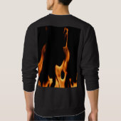 Flammen – Flamme – Flame – Flames – Feuer – Fire T Sweatshirt (Rückseite)
