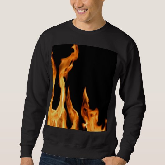Flammen – Flamme – Flame – Flames – Feuer – Fire T Sweatshirt (Vorderseite)