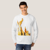 Flammen – Flamme – Flame – Flames – Feuer – Fire T T-Shirt (Vorne ganz)